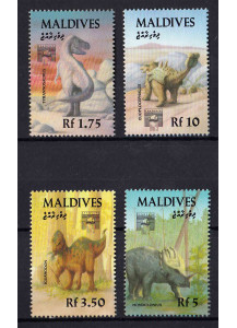 MALDIVE francobolli serie completa Yvert e Tellier 1586/9
